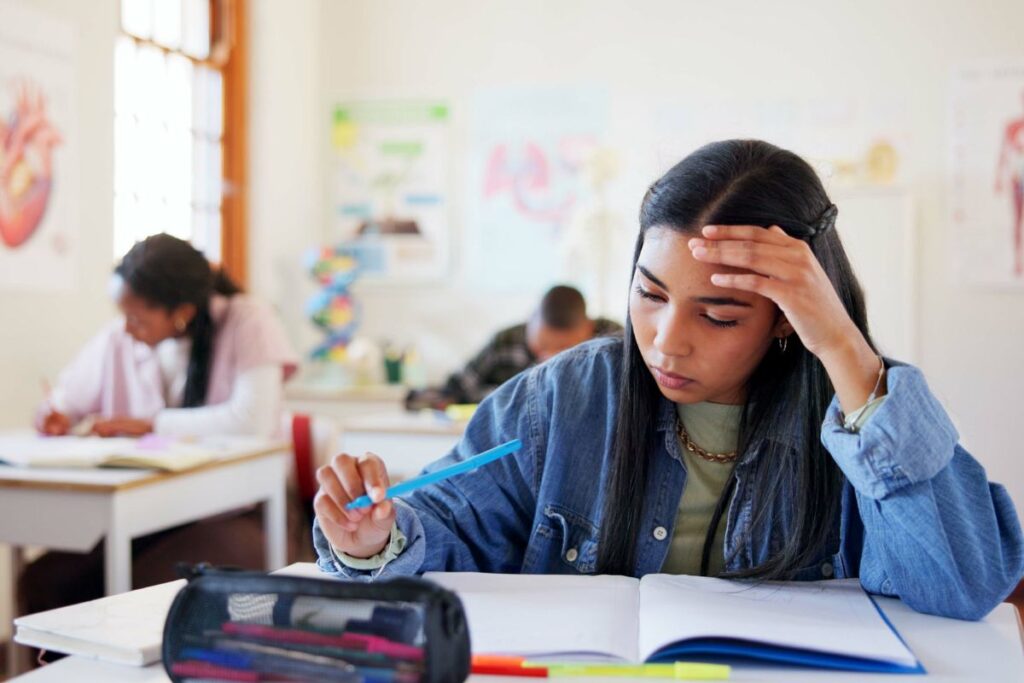 test anxiety in statistics