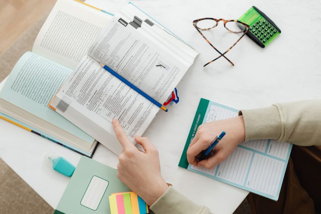 How to create a math study schedule